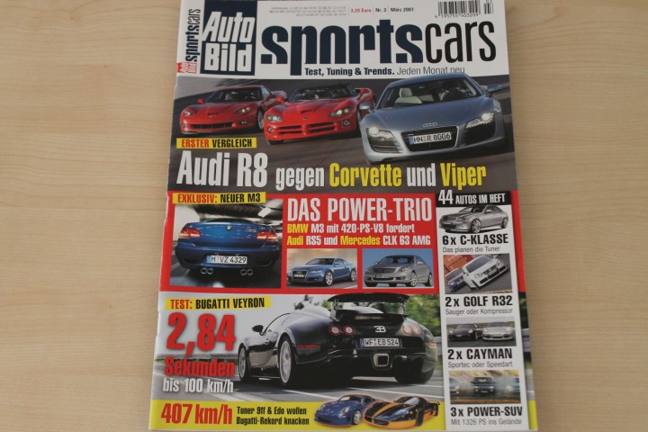 Auto Bild Sportscars 03/2007